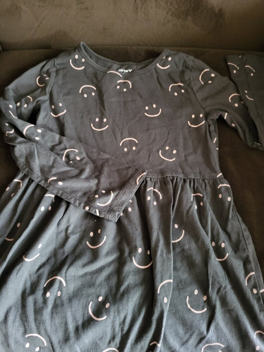 Girls Carter's Smiley Face Dress size7